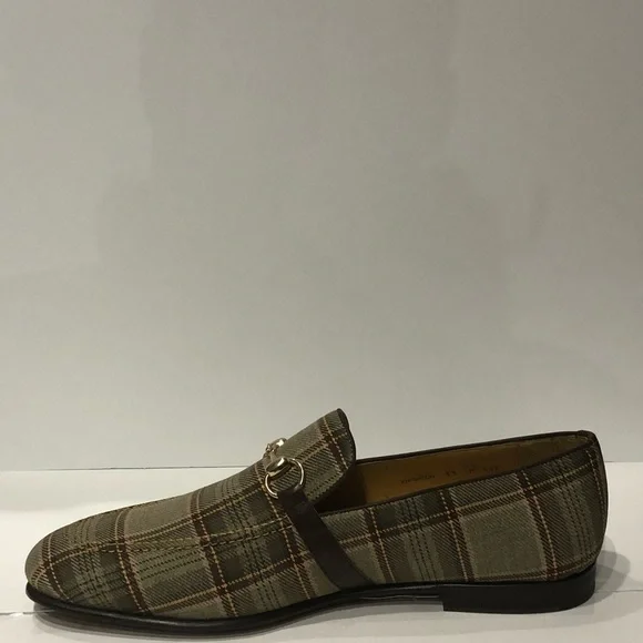 Mezlan shoes slip on loafer taupe/brown size 12 - Picture 3 of 5